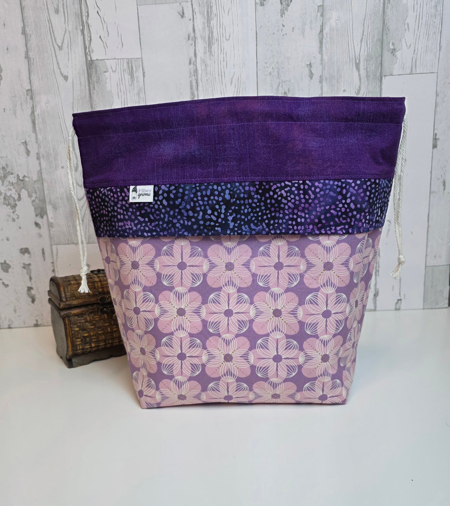 Stuff It Bag - Pretty Petals (Purple)